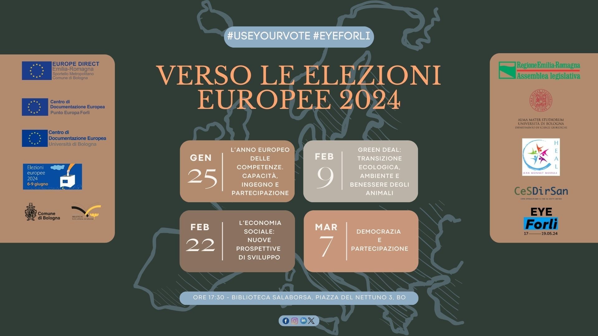 copertina di Verso le elezioni europee 2024