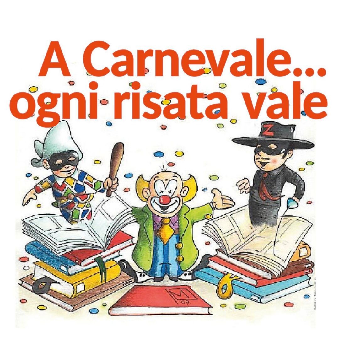 copertina di A carnevale ogni risata vale 