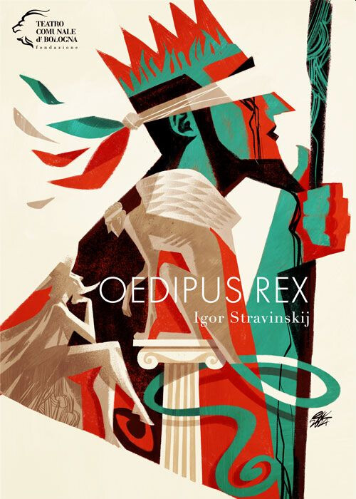 copertina di Oedipus Rex