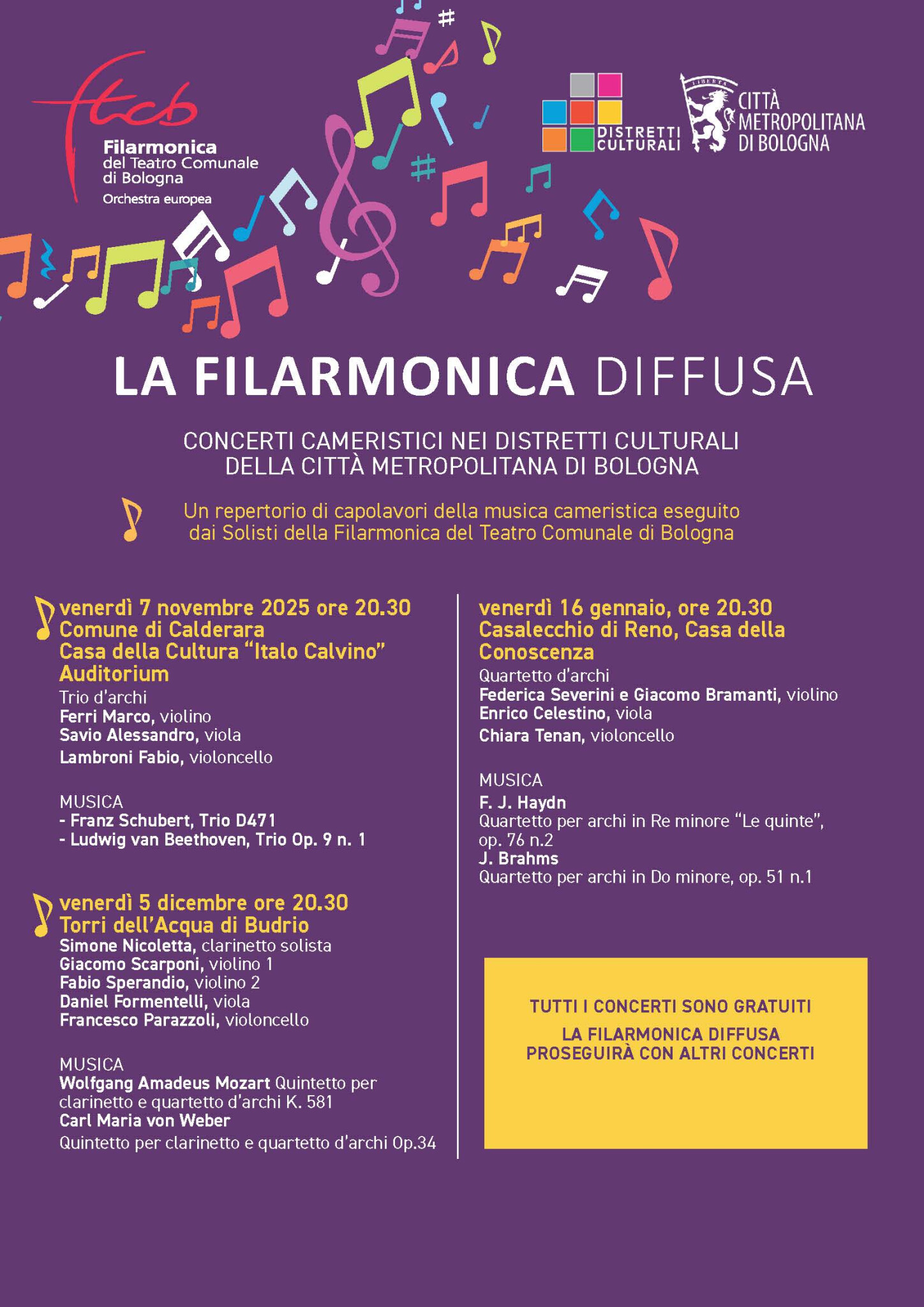 copertina di La Filarmonica diffusa