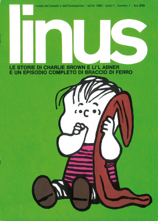 copertina di Linus, rivista dei fumetti e dell'illustrazione, Milano, Milano libri, 1965-