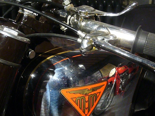 Motocicletta MM 500 cc - Mostra Motociclette bolognesi 2010 - Museo del Patrimonio industriale (BO)