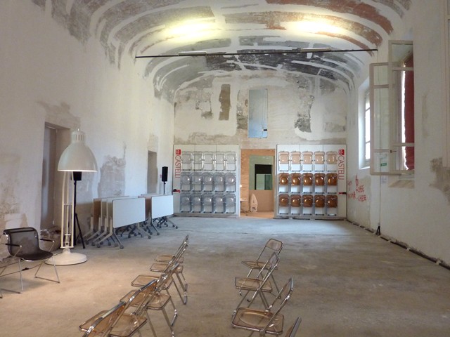 Salone interno al piano nobile dell'ex Ospedale dei Bastardini