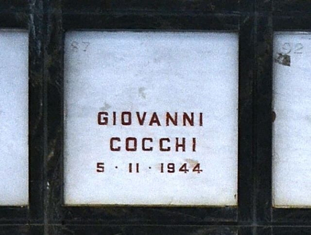 Tomba di Giovanni Cocchi