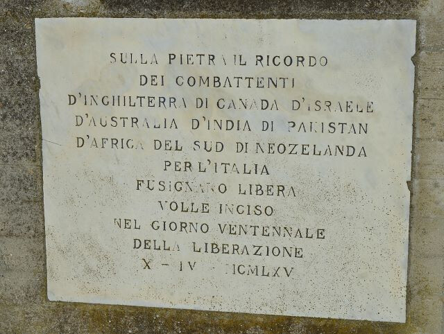 Monumento a ricordo della battaglia del Senio