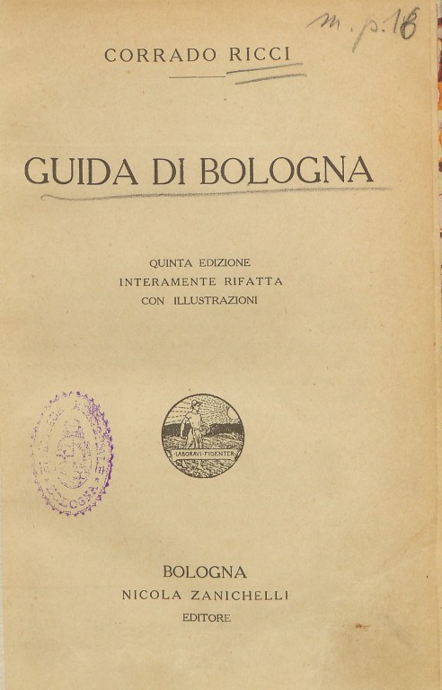 copertina di Guida di Bologna