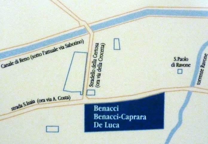 L'area dei sepolcreti De Luca Benacci e Benacci Caprara 
