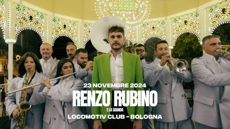 copertina di RENZO RUBINO & LA SBANDA