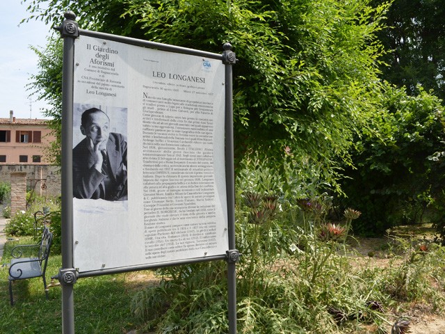 Il Giardino degli Aforismi di Bagnacavallo (RA) - dedicato a Leo Longanesi