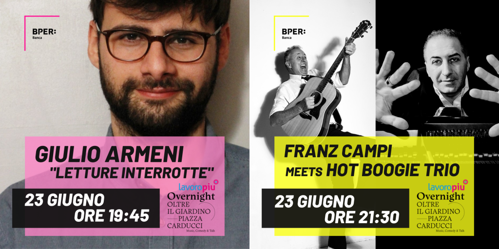 cover of Lavoropiù Overnight – Oltre il giardino | 23 giugno