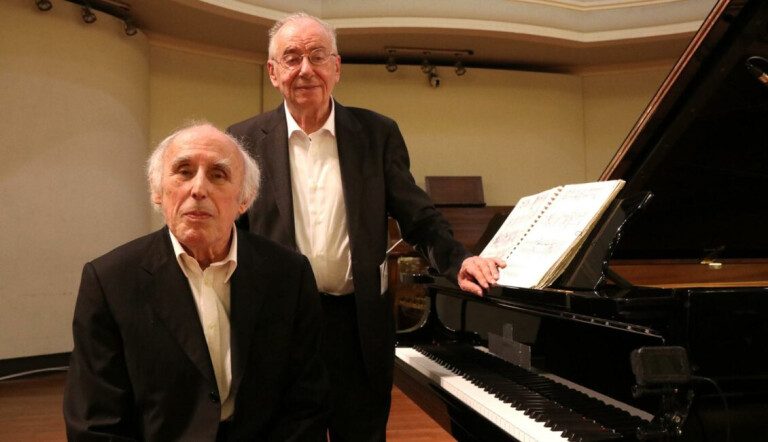 Bruno Canino e Antonio Ballista 