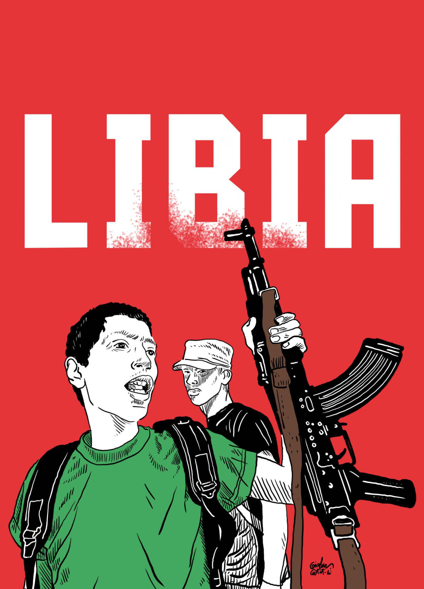 copertina di ErosAntEros | Libia