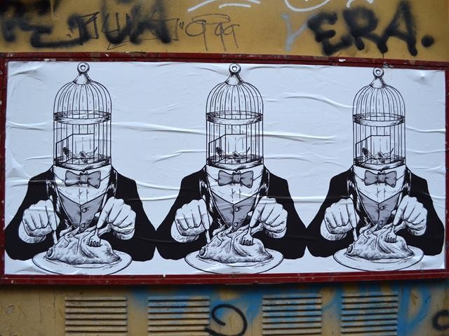 Street Art in via del Guasto - aprile 2017