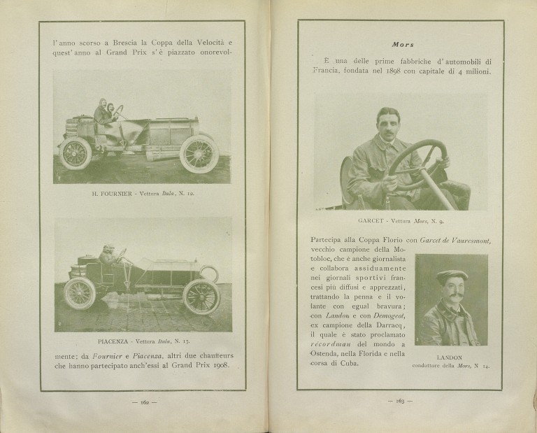 Guida programma del circuito di Bologna (1908)