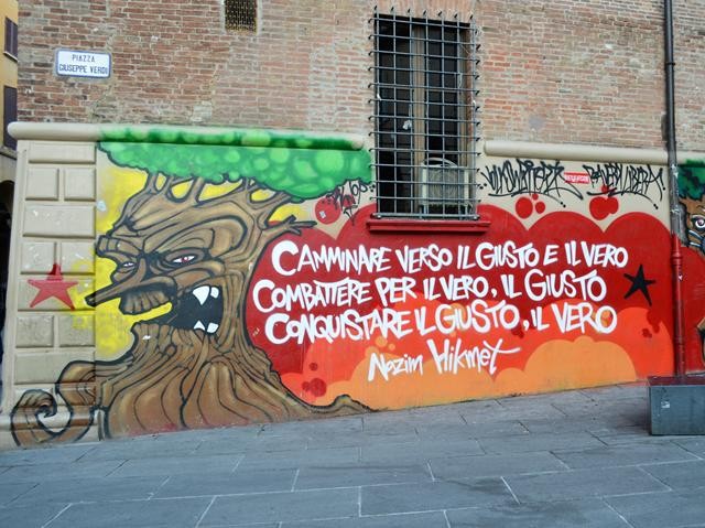 Muri di piazza Verdi - 2013