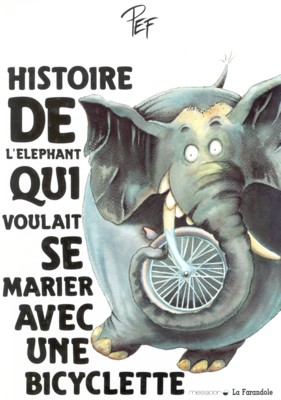 immagine di Histoire de l’éléphant qui voulait se marier avec une bicyclette