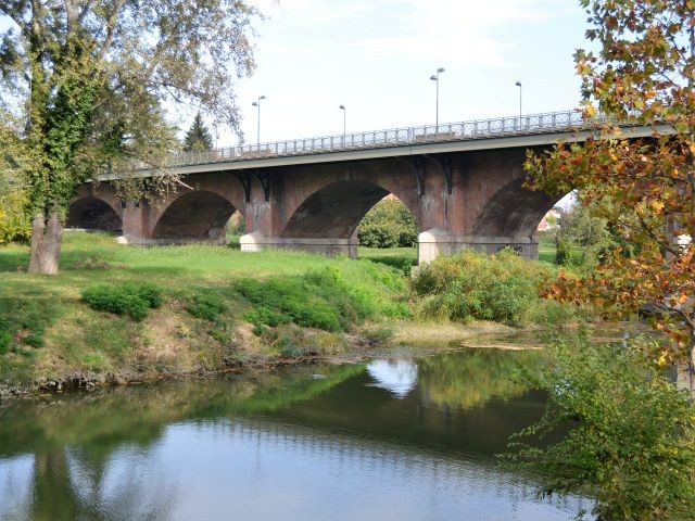 Ponte della via Emilia sul fiume Santerno