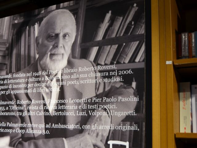 Ricostruzione della Libreria Palmaverde di Roversi