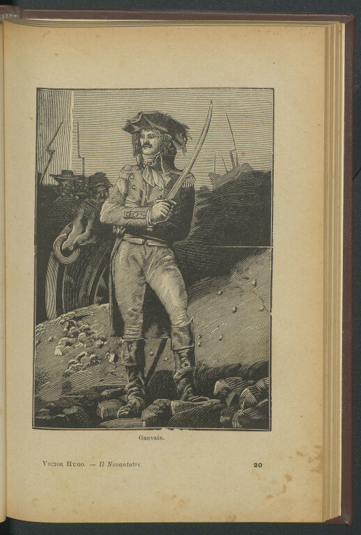 image of Victor Hugo, Il novantatre (1907) - Gauvain