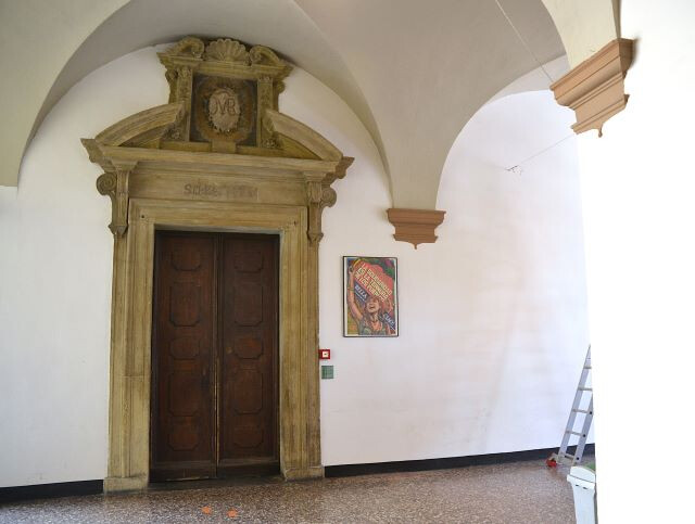 Ingresso della Sala Silentium