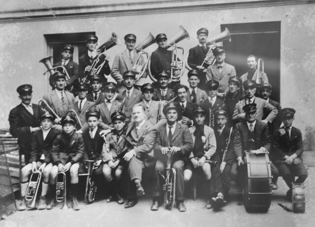 La banda di Lizzano nel 1926