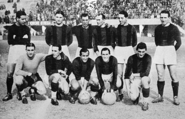 La squadra del Bologna nel campionato 1938-39 - Mostra Baraccano (BO) - 2015