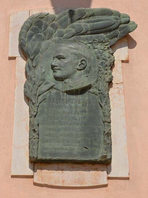 Cleto Tomba - Monumento a Giuseppe Casanova - Castel San Pietro Terme (BO)