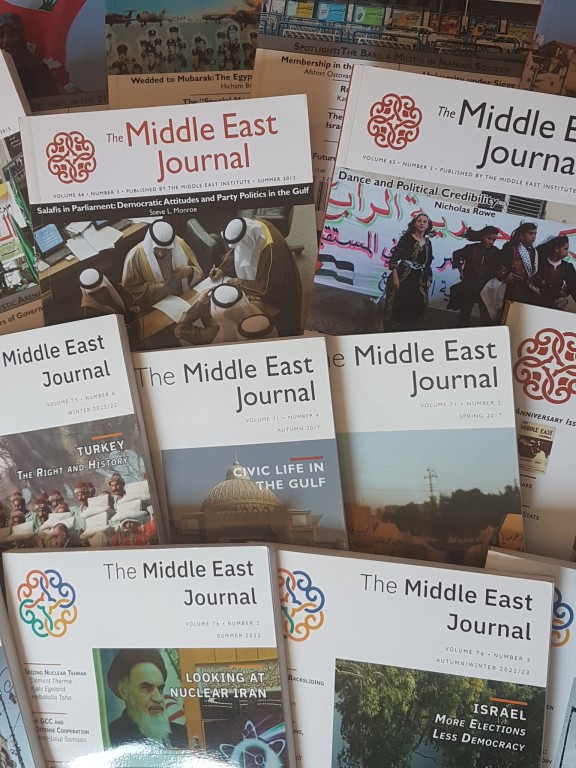 copertina di The Middle East journal