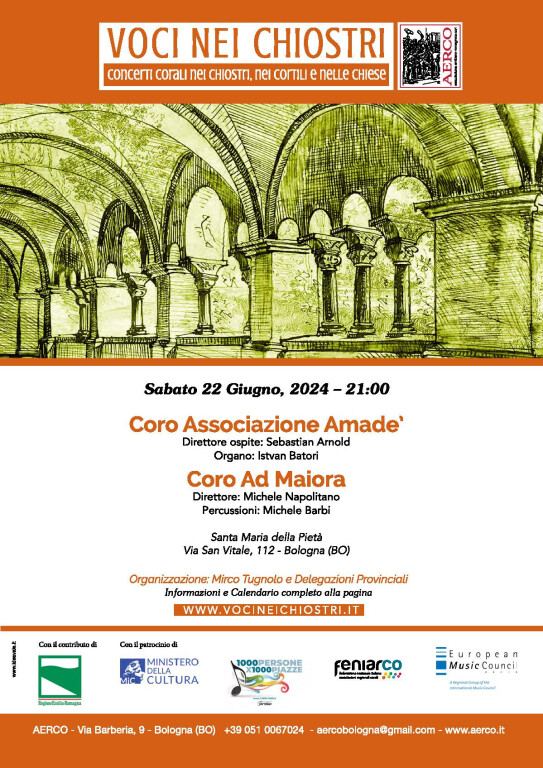 copertina di Coro Ad Maiora