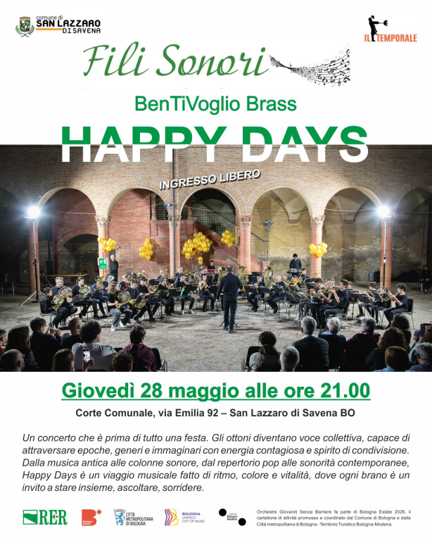 copertina di Fili sonori. Happy Days