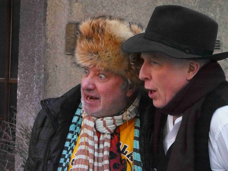 copertina di Charlemagne Palestine & Rhys Chatham 