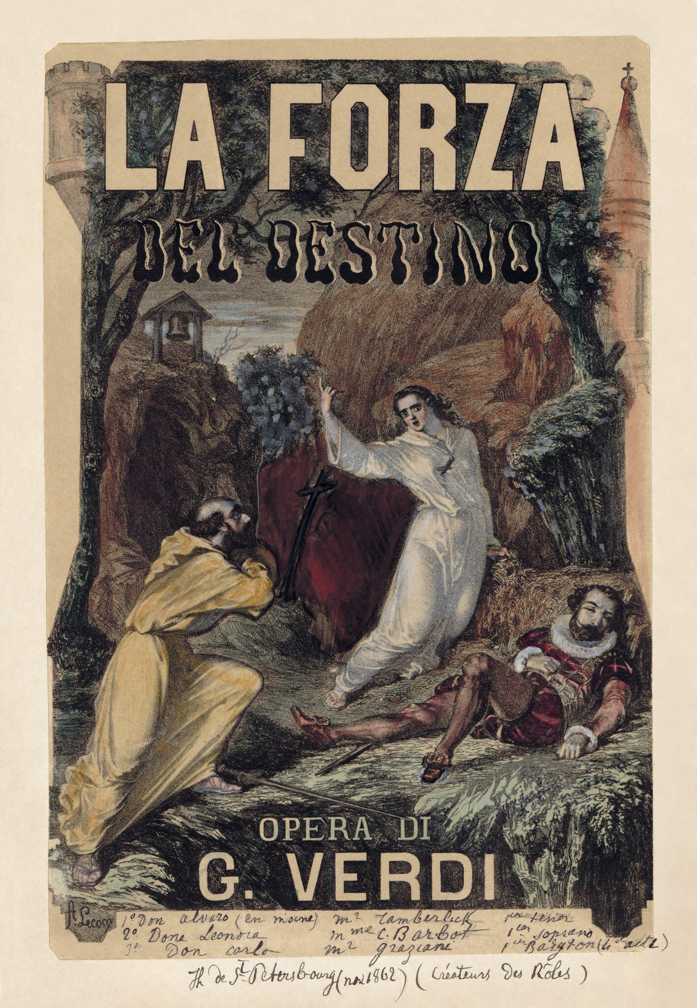 copertina di Potenza della sorte