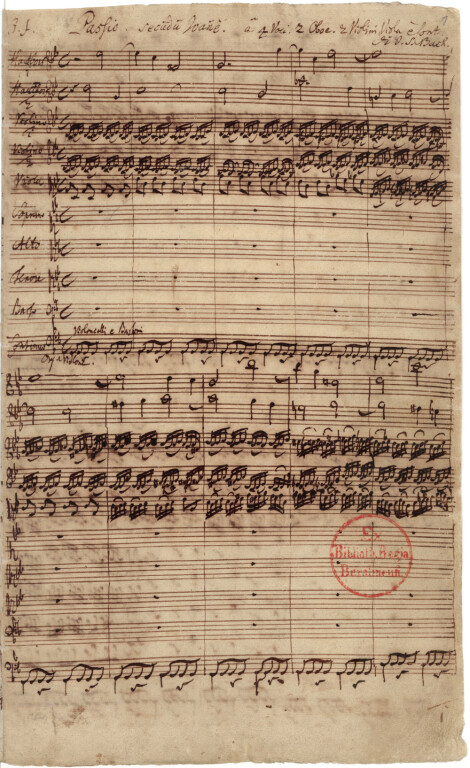 image of Tre secoli di Passione. A 300 anni dalla prima esecuzione della Passione Secondo Giovanni di J.S. Bach