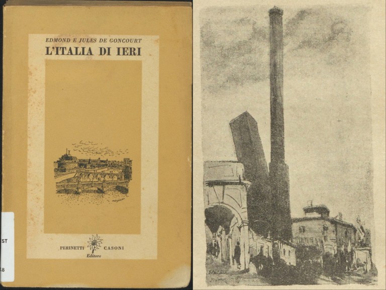 immagine di Edmond e Jules de Goncourt, L'Italia di ieri (1944)