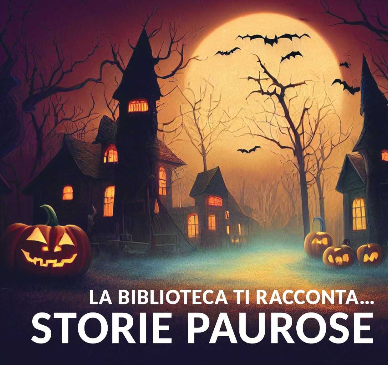 copertina di La biblioteca ti racconta... Storie paurose