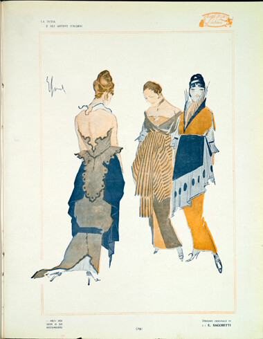 LA DONNA. Rivista quindicinale illustrata