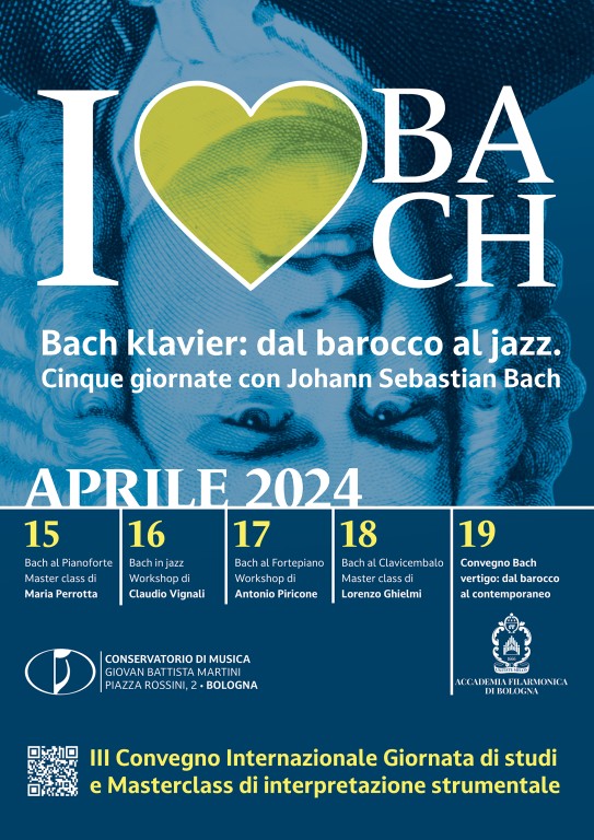 cover of I ♥ Bach - Bach Klavier: dal Barocco al Jazz