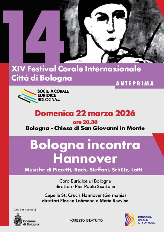 immagine di Bologna incontra Hannover - Anteprima 14° Festival Corale Internazionale Città di Bologna