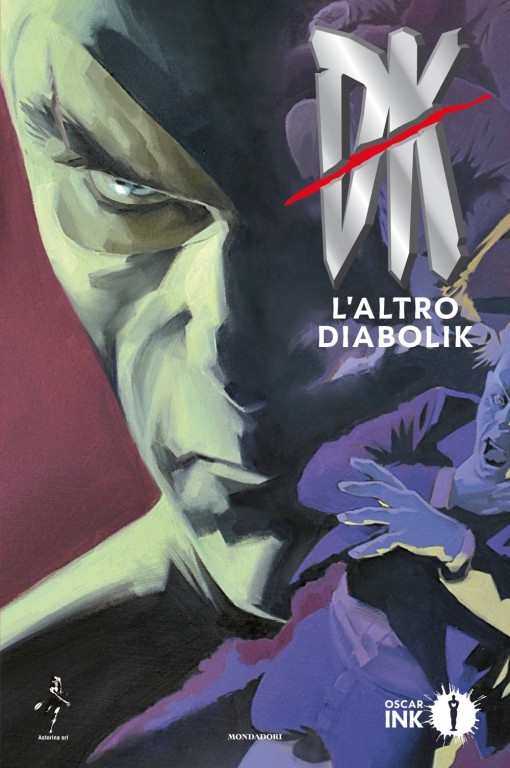copertina di Mario Gomboli, Tito Faraci, Giuseppe Palumbo, DK: l' altro Diabolik, Milano, Mondadori, 2018