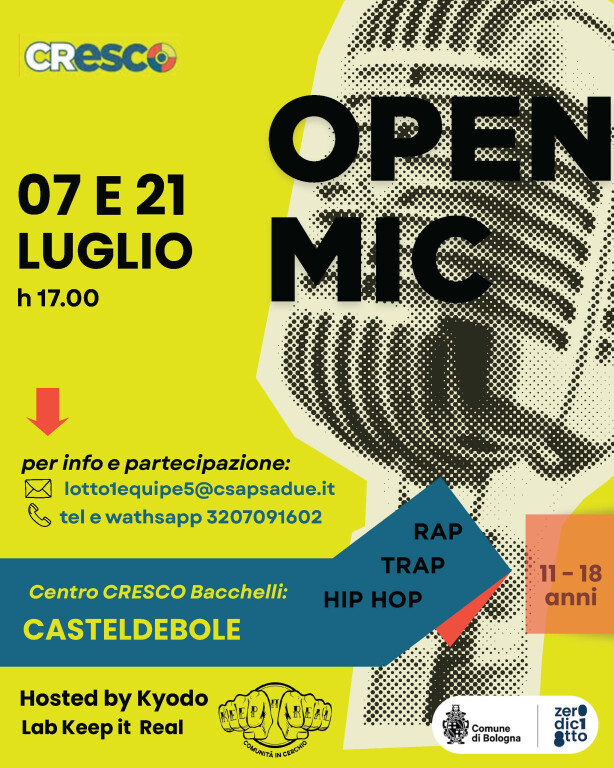 immagine di Open Mic (Rap, Trap, Hip Hop)
