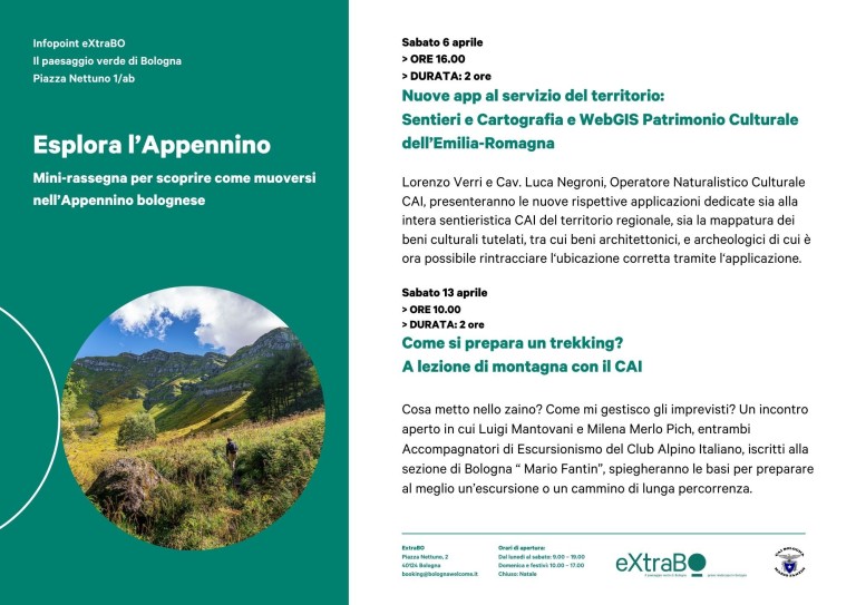 Eventi Esplora l'Appennino mini rassegna 2024