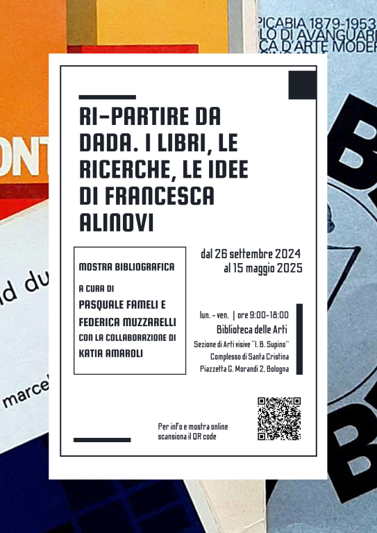 copertina di Ri-Partire da Dada. I libri, le ricerche, le idee di Francesca Alinovi