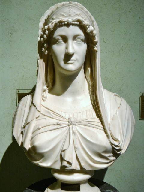 Busto di Maria Luigia duchessa di Parma - Museo Napoleonico - Roma