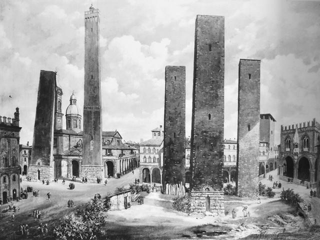 immagine di Le torri di Bologna: la Manhattan del Medioevo