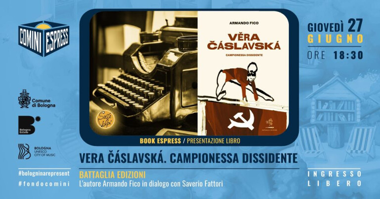 copertina di VERA ČÁSLAVSKÁ. CAMPIONESSA DISSIDENTE