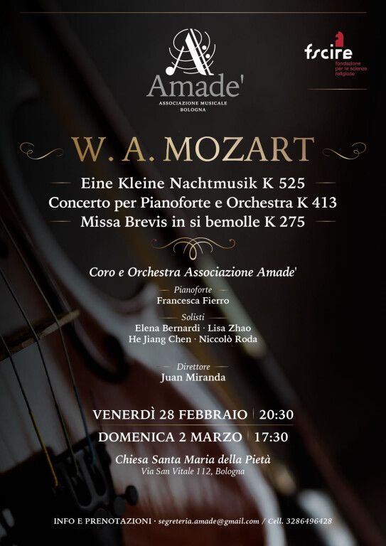 Mozart apre la stagione 2025 di Amade'