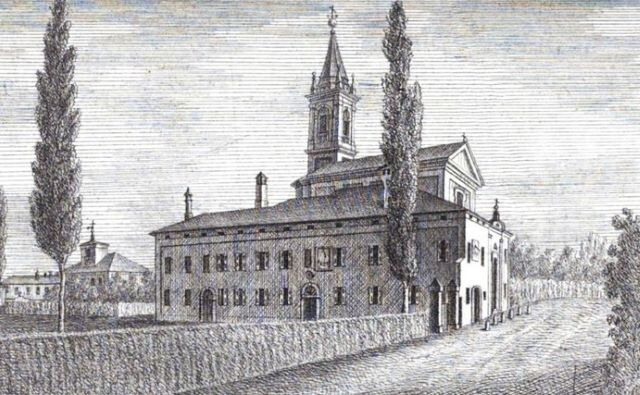La chiesa di San Giovanni Battista in Calamosco nell'800