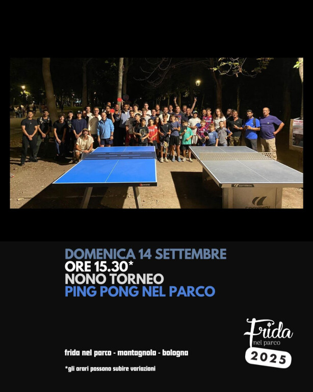 Torneo di ping pong