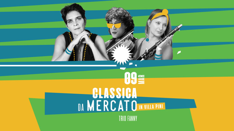 copertina di Classiche da Mercato… in Villa Pini | Trio Fanny