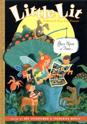 copertina di Little Lit. Folklore & fairy tale funnies